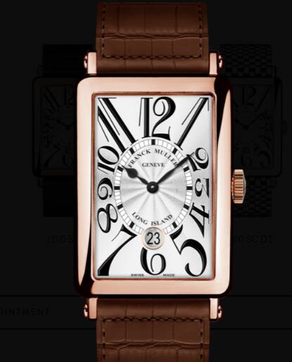Franck Muller Long Island Men Replica Watch for Sale Cheap Price 1200 SC DT 5N MARRON